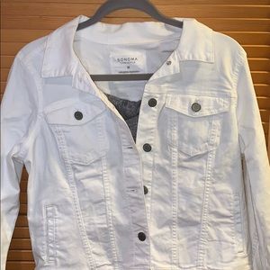 Beautiful White Denim Jean Jacket